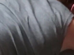 Amatør, Stor rumpe, Stor kukk, Par, Sæd i munnen, Sperm skott, Hjemmelaget, Milf