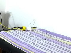 Ázsiai, Gesztenyebarna, Döci, Pár, Női, Maszti, Érett koros, Természetes mellek