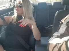 Wonderful blonde MILF hot emotional story