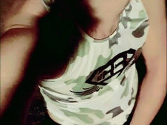 Amateur, Masturbation, De plein air, Public, Solo