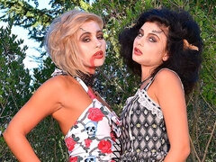 Cul, Doigter, Embrassement, Masturbation, De plein air, Chatte, Dénudage, Adolescente