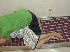 Desi Stepbrother in Law Fucked Stepsister in Law on the Pretext of Massaging Her