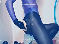 Amatorka, Dildo, Rozdziawiony, Hardcore, Japoński, Masturbacja, Prysznic, Solo