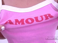 18 ans, Lécher le cul, Audition, Brunette brune, Hard, Fille latino, Léchez, Adolescente