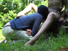 Amatéři, Brunetka, Femdom, Hd, Výprask, Na veřejnosti, Pička, Otrok