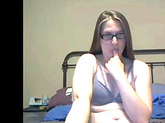 아마추어, 오랄섹스, 흑갈색 머리, 핸드잡