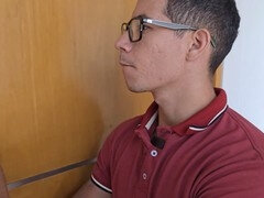 Zwart, Oudere vrouw, Sperma in gezicht, Brillen, Latijnse vrouw, Masturbatie, Rijpe lesbienne, Slipje