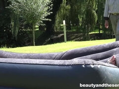 미인, 금발의, 오랄섹스, 입에 사정, 얼굴에, 하드코어, 보지, 빨아들이는