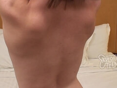 Duży kutas, Obciąganie, Brunetka, Słodka, Palcówka, Drobna, Cipka, Wysoki