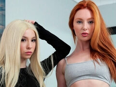 Pompino, Da dietro, Donna donna uomo, Sega, Hardcore, Rossa, Ragazza, Terzetto