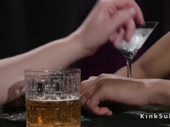 큰 엉덩이, 큰 가슴, 에보니, 핑거링, 레즈비언, 밀프, 스타킹, 장난감들