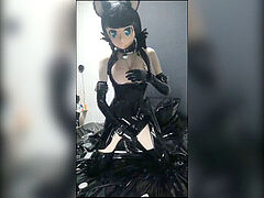 kigurumi latex stimulating