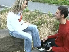 18 jahre, Leie, In den arsch, Aufs gesicht abspritzen, Deutsch, Öffentlich, Realität, Dürr