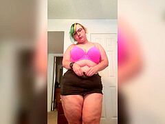 Χοντρή γυναίκα, Μεγάλος κώλος, Γυαλιά, Σπιτικό, Αυνανισμός, Κιλωτάκια