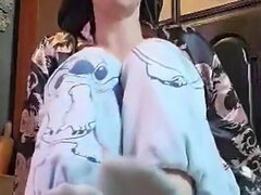 Gesztenyebarna, Lábfej fétis, Házi készítésű, Egyedül