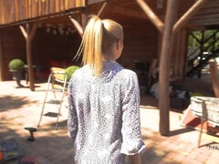 18, Veľké kozy, Kuřba, Brunetka, Honění, Hd, Spodná bielizeň, Z pohľadu účastníka