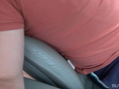 Couple sucks a cock together in hot bisexual guy on guy scene