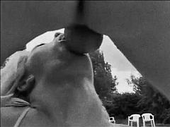 Tekintélyes didik, Cumizás, Érett koros, Érett feleség, Szabadban, Nyilvános, Begyek, Régebbi évjáratú pornó