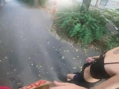 Amatőr, Hatalmas hátsó, Baba, Étel, Kézimunka, Szabadban, Nyilvános, Tini