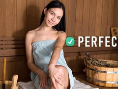 18 let, Amatéři, Ženský, Hd, Drobounká, Sauna, Vyhublá, Vlhká