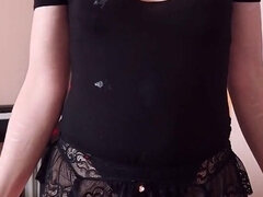 Sexy Solo Playtime ~ Drool, Oil, Cum Drinking