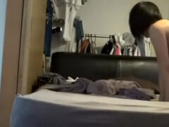 Asiático, Chica, Japonés