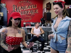 Obciąganie, Styl na pieska, Twarzowy, Hd, Cipka, Jazda konna, Tatuaż, Trójkąt