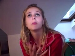 Amatör, Blondin, Avsugning, Mellanrasig, Milf, Slampa