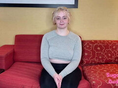 Blondynka, Dominacja, Kneblowanie, Naturalne cycki