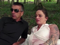 Nana, Grosse bite, Gros seins, Sucer une bite, Hard, Mère que j'aimerais baiser, De plein air, Plan cul à trois