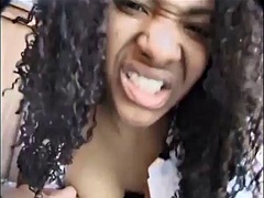 Kotě, Černé, Blondýna, Kuřba, Stříkání spermatu, Na obličej, Mezirasové, Kozičky