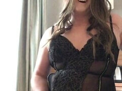 Trans Girl Masturbation