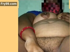 Horny Indian Bhabhi BBW Enjoy Masturbating With Vibrator