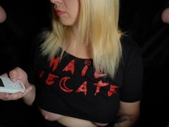 Amerikai, Meztelen faszik, Pár, Domina szerep, Érett feleség, Úrnő, Nézőpont