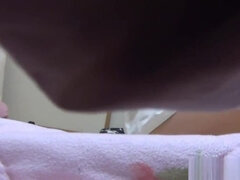 Amatéri, Ázijskej, Kuřba, Brunetka, Pár, Japonské, Prirodzené prsia, Teenka