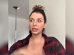 Bambino, Tette grandi, Brunetta, Hardcore, Pornostar, Solo