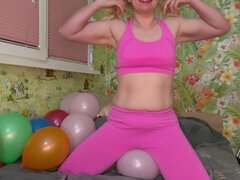 Amatéři, Zadek, Blondýna, Brýle, Dospělé, Sólo