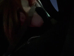 デカパイ, 車, エロ熟女, 自家製, イタリア人, 熟年, 一人, オッパイの