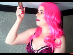 Nainen pukeissa mies alasti, Spermaa suussa, Ylistys reikä