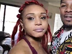 Thick newbie Renee Rose with a phat booty fucks her husband Ltee th