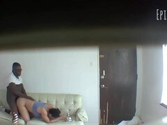 Sucer une bite, Queue, En levrette, Noir ébène, Hd, Espionne