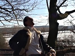 Velké péro, Brunetka, Stříkání spermatu, Roztomilá, Německé, Hardcore, Venku, Teenka