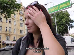 Kukk suging, Brunette, Hanrei, Europeisk, Realitet, Tenåring