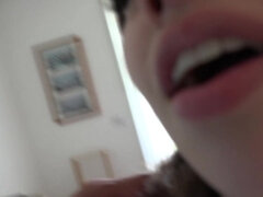 Ασιάτης, Μελαχροινή, Χύσιμο, Μαλακία με το πόδι, Ηδ, Σπιτικό, Πρώτου προσώπου, Βυζιά