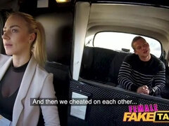 Female Fake Taxi Lucky guy gets hot fuck with Czech babe Nathaly Cherie
