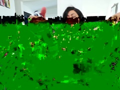 Svart, Fitta, Rakad, Kort hår, Mager, Tuttar