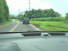 Amatööri, Ranta, Blondi, Tyttöystävä, Itsetyydytys, Ulkona, Julkinen, Squirting