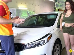 Gorda, Morena, Corridas, Corridas faciales, Latina, Al aire libre, Realidad