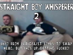 Straight Virgin Boy popping his cherry