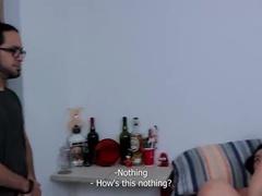 Biseksueel, Sperma in mond, Hd, Zoenen, Lesbisch, Natuurlijke tieten, Rijden, Tieten likken